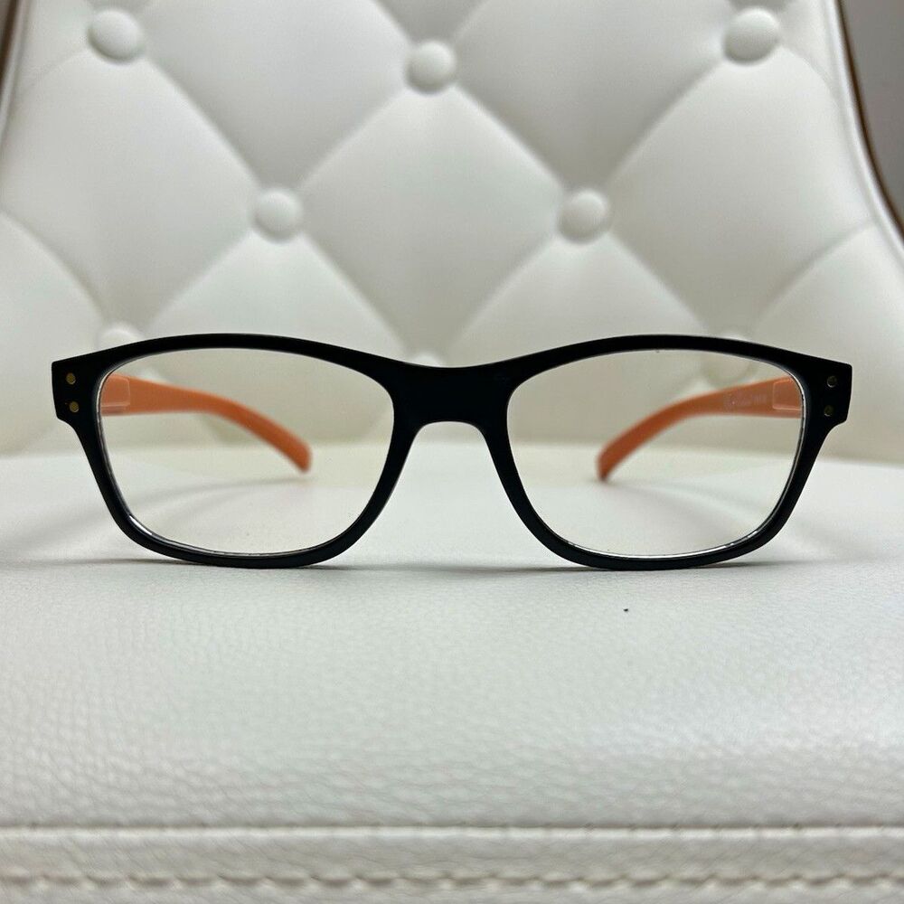Robert Graham Blue Light Glasses RG04BLK Rectangular Full Rim Frames 54-18-140
